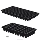 128 Cell Plastic Seed Starter Tray for Planting Seedlings Propagation Germination Plug Station