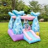 Inflatable Children Customizable Buy Professional Water Slide Custom Commerical Bounce House Fast Delivery Floating Castle