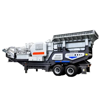 China cheap price mining equipment mobile ore rock stone crusher machine jaw crusher for sale