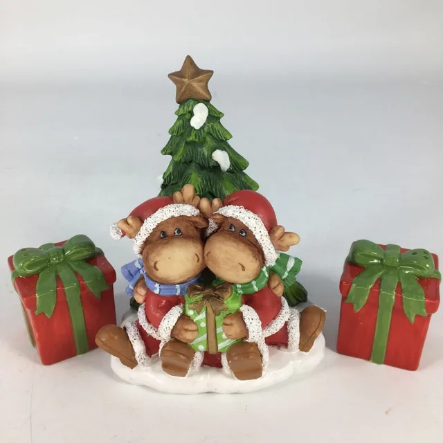 merry christmas small deer gift box home christmas decoration