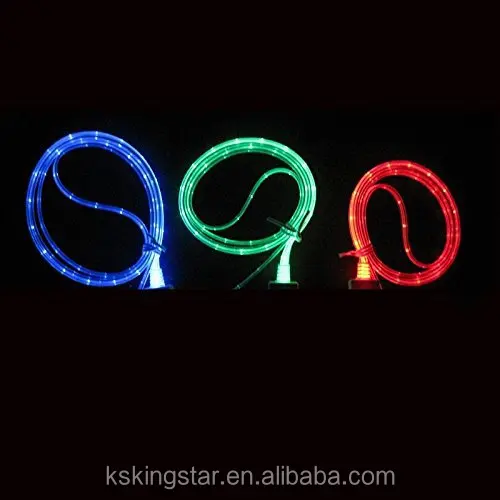 new design for smartphone led micro usb cable - ANKUX.COM