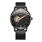 OEM Luxury Custom Brand Sports Skeleton Automatic Mechanical Man Watch