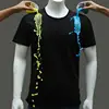 Wholesale Custom sublimated preppy style printed wholesale mens t Shirt