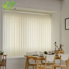 Low noise decorative motorized dream vertical blind for french window
