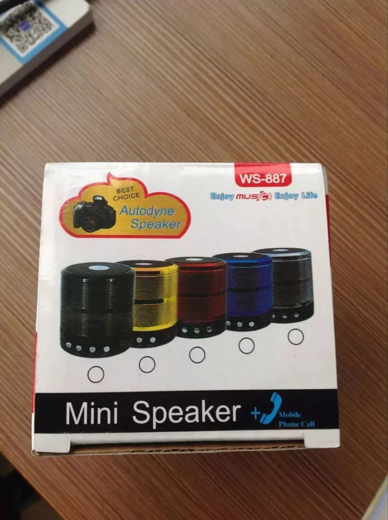 WS-887 Wireless Bluetooth Speaker Plug-in Card Mini Portable Player Speaker Phone Radio Bluetooth Audio Bass High Quality Sound - ANKUX.COM
