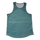 Promotional custom new dry fit soft plain blank tank top for men gym