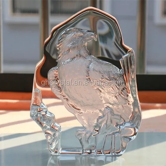 crystal eagle cheap bulk crystal gifts crystal ice animal home
