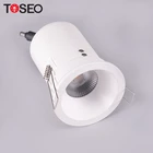 Fireproof fixed fire rated led down light shower recessed dimmable led ip65 downlight