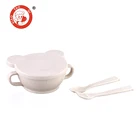Children tableware wheat straw infant baby bowl set