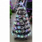 new product ideas 2018 LED small fiber optic Christmas artificial lighted trees