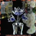 Beautiful Optical Glass Crystal Rose Gift Item for Wedding