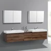 luxury modern italian 72" double chinese solid wood bathroom double double sink basin bathroom vanity pvc cabinet
