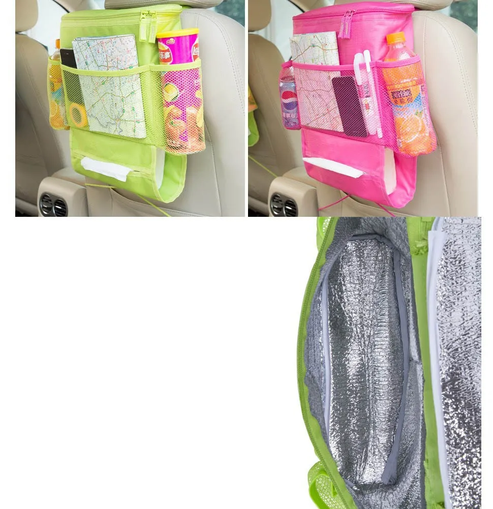 Home Food Beverage Storage Organization outdoor Insulated Container Basket Picnic Lunch Dinner bag Ice pack Cooler Camping item