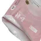 PE heat seal tissue paper lamination design plastic packing bag