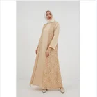 Factory OEM Muslim clothing women's Kaftan embroidery dress