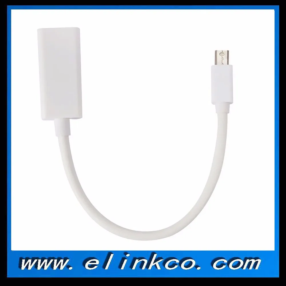 Mini Display Port Thunderbolt To HDMI Adapter Cable For Mac Macbook Pro Air