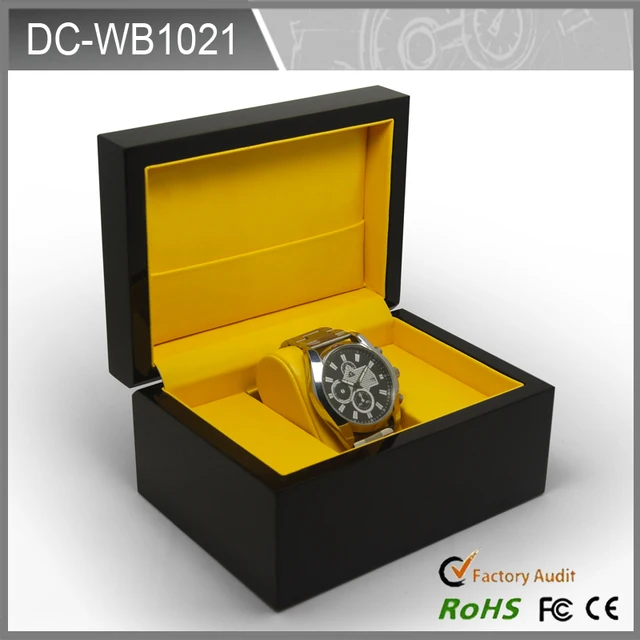 luxury inside gold watch box wooden gift box for watches