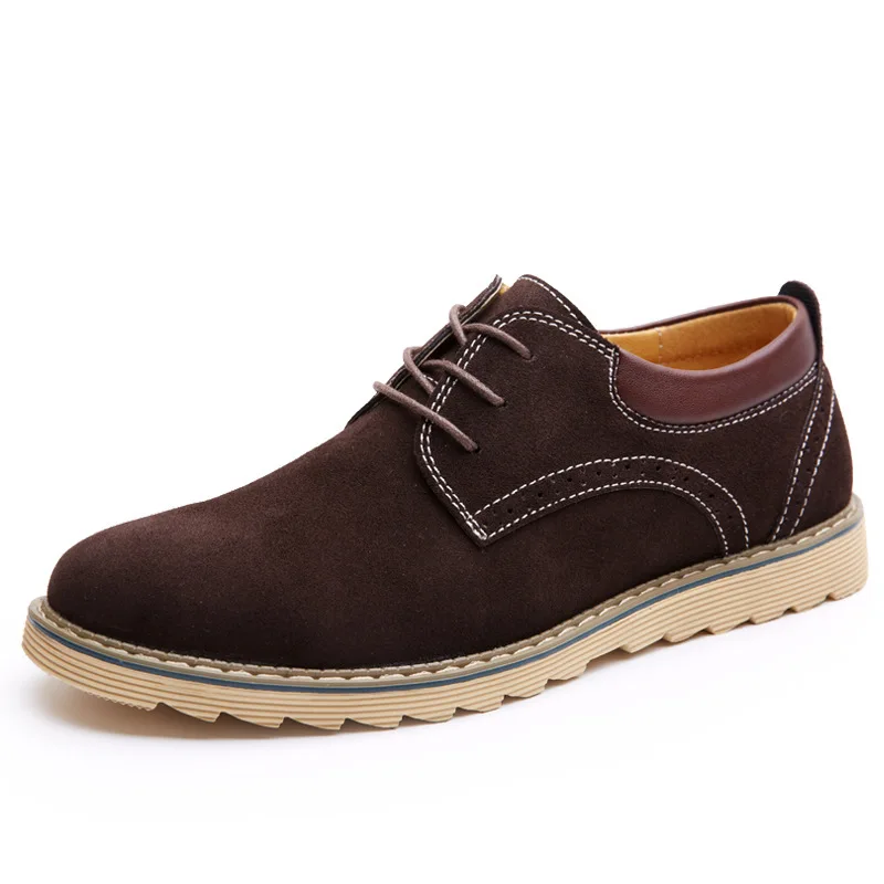 New fashion top brand mens shoes genuine leather casual high quality cow leather leisure sandals men's flats shoes size38-44