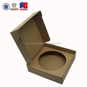 customized recycled paperboard kraft paper folding box with