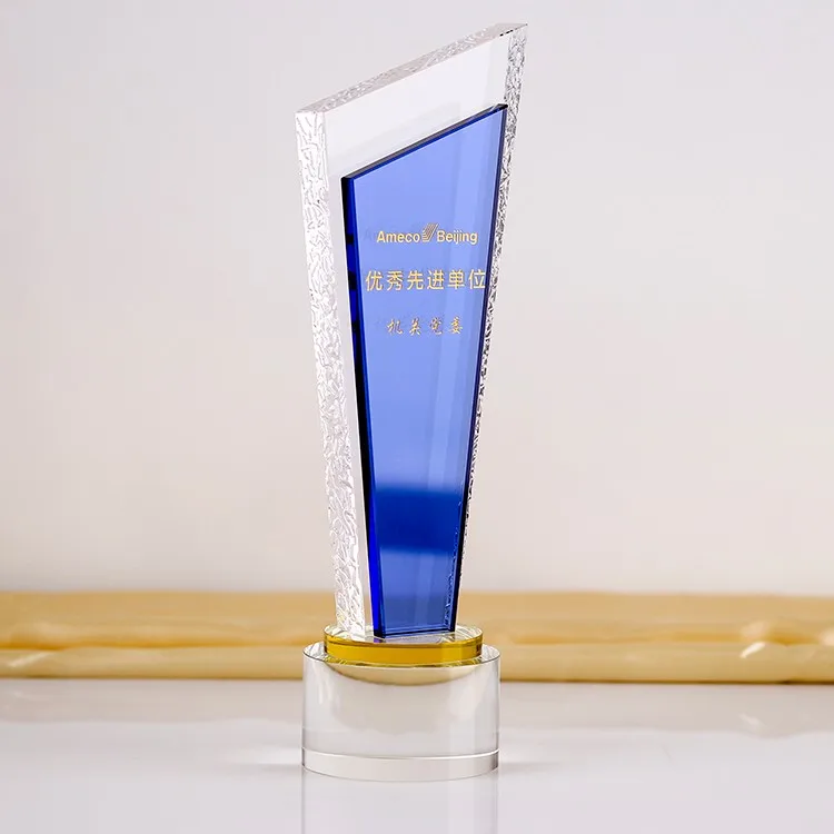 product wholesale  newest custom award crystal award trophy for sports events trophy-32