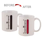 Creative ceramic mug Magic discoloration cup Office milk coffee cup 11 Anshi cup