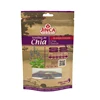 Food Packaging Pouch Chia Seed Packaging Bags Aluminum Foil Stand Up Resealable Plastic Doy Pack Bag with zipper