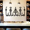 DY247 High Top Quality arabic/islamic/muslim wall quotes Decorative Sticker For Family