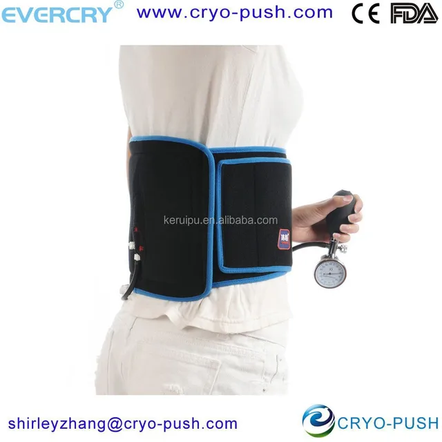 reusable cold -hot back support brace with back support belt