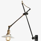 Adjustable arm length on the wall indoor Industrial vintage style wall lamp for Restaurant hotel home Decoration