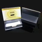 2020 custom desk calendar with stand cardboard desk calendar