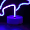 12V LED Dolphin Shape neon light design silicone night light