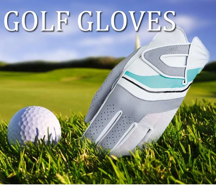 Custom Women Golf Gloves Summer Ladies Golf Gloves Colored Cabretta