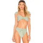 2018 Sexy Women Push Up BeachWear Wrapped chest Bikini Swimwear