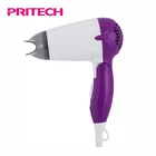 PRITECH Cheap Bulk Products Dual Voltage 2 Speed Electronic Foldable Hair Dryer For Travel