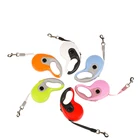 wholesale ABS custom colorful luxury retractable pet dog leash