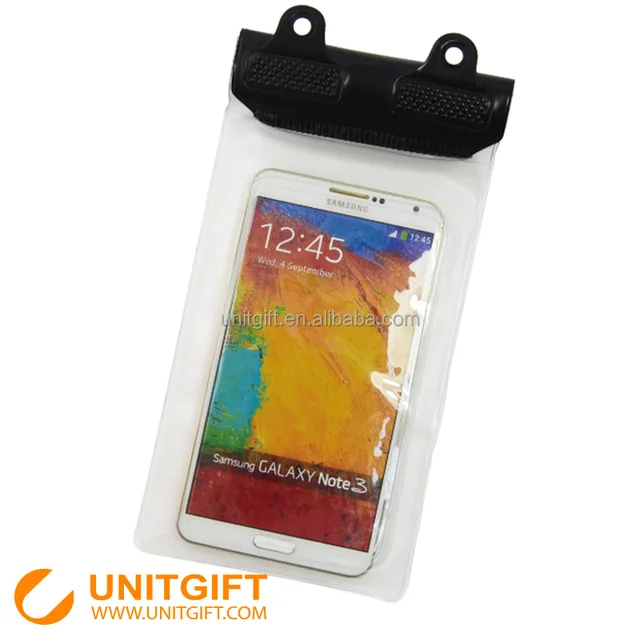 Promotion custom logo mobile phone beach waterproof bag