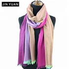 ombre colorful winter scarf shawls cashmere india