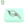 China supplier wholesale Plain custom metal key ring
