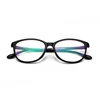 2019 Oval New Designer Woman Glasses Optical Frames Spectacle Classic Glasses Frame Clear lens Eyewear Black Eye Glass Wholesale