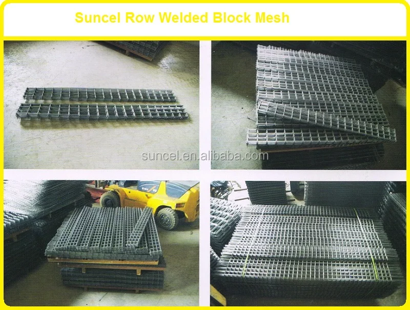 welded wire mesh panels for block ladder mesh