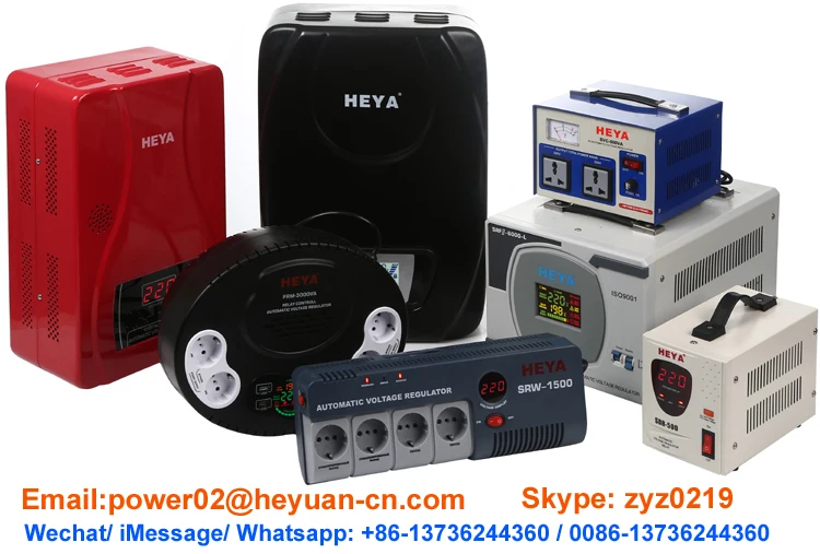 Home 4000VA 3000W 220V 230V Relay Control Power Automatic AC Voltage Regulator Stabilizer