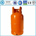 Hot Sale China Supplier 15kg Empty LPG Gas Cylinders 15kg LPG Cylinders For Nigeria