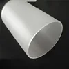 Sandblasting Pyrex glass tube borosilicate glass tube 3.3 for lamp cover shades