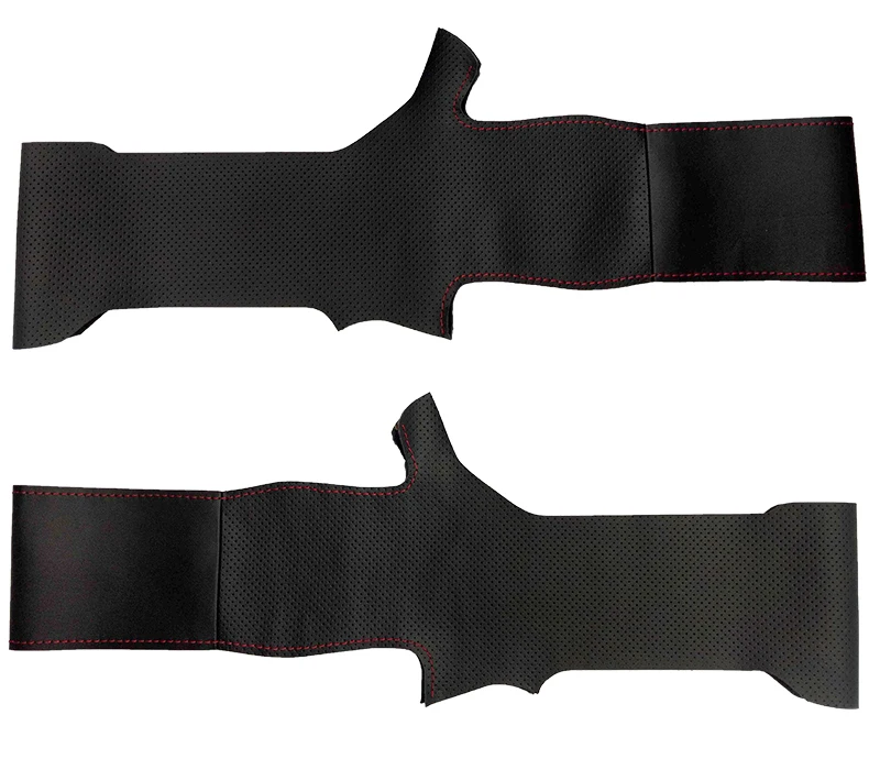 MEWANT-Black-Artificial-Leather-Car-Steering-Wheel-Cover-for-Kia-Morning-2011-2016-Picanto-2012-2015-8