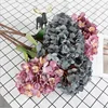 Wholesale Wedding Decoration Simplicity Artificial Flowers Painting Hydrangea Flowers