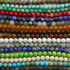 Real Natural Turquoise Stone Loose Beads for Necklace Jewelry DIY Making Design
