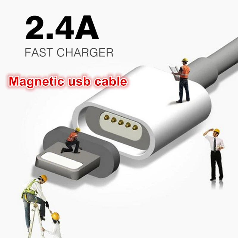 Hot selling Factory Price 1m Magnetic Micro Usb Data Cable for iphone for Android Plus Magnetic USB Cable - ANKUX.COM