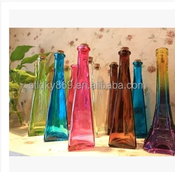 Wholesale Decorative Glass Bottles Delectable Triangle Shape Decorative Glass Bottles Decorative Glass Vase Design Decoration Wholesale Decorative Glass Bottles Awesome Triangle Shape Decorative Glass Bottles Decorative Glass Vase Design Inspiration