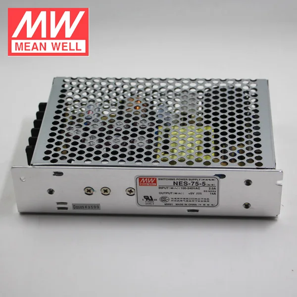 Mean Well 75W 24V 3.2A Switch Mode Power Supply NES-75-24 SMPS