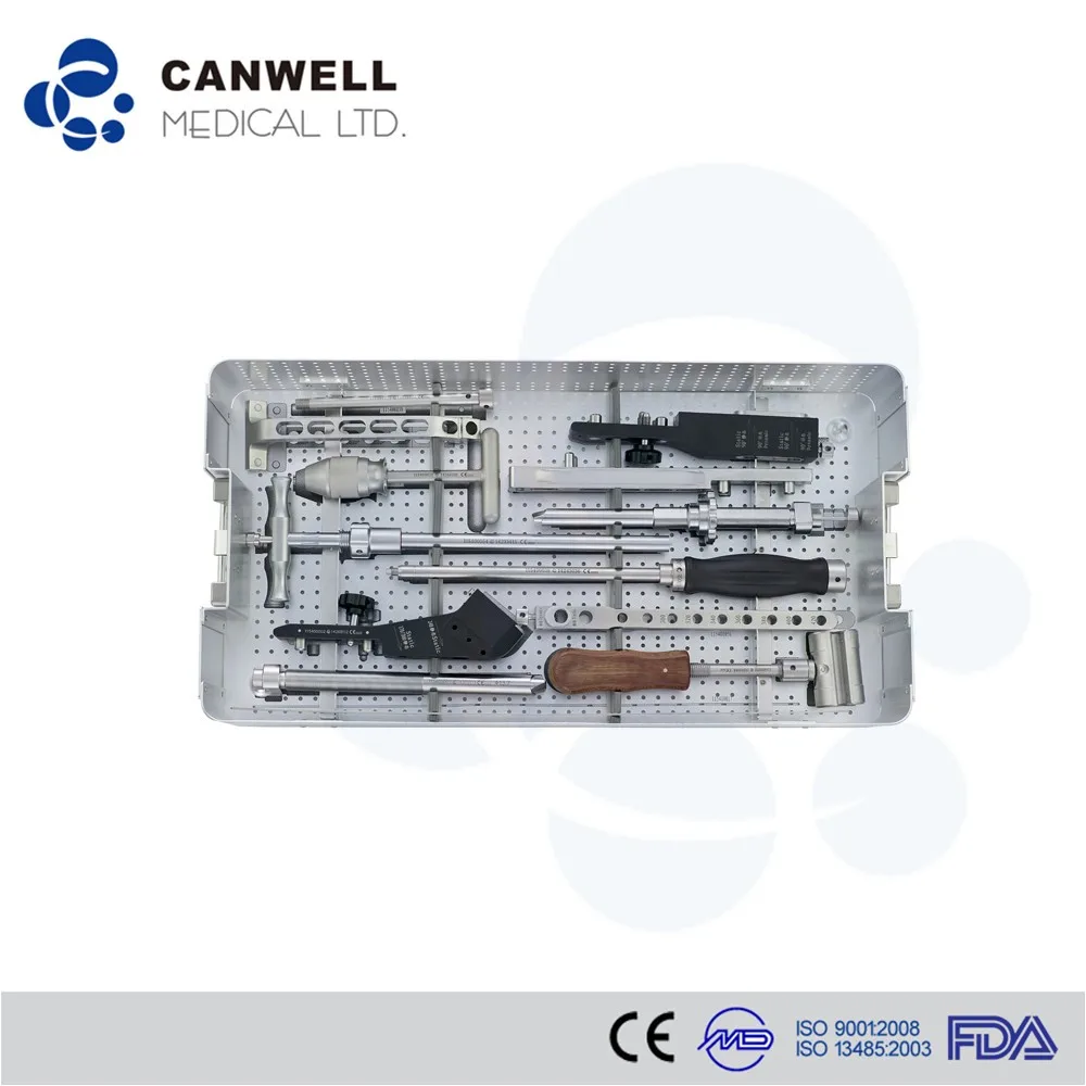 热卖canwell 联锁股骨 pfna 骨科指甲手术器械套装髓内钉